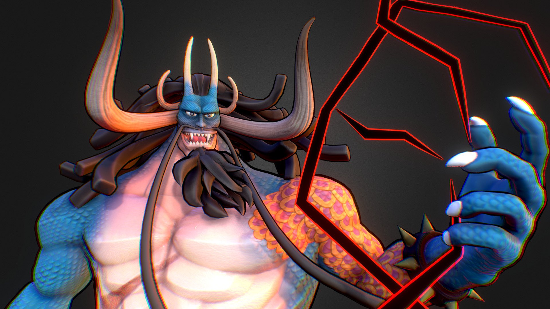 Kaidos Hybrid Form 3d model