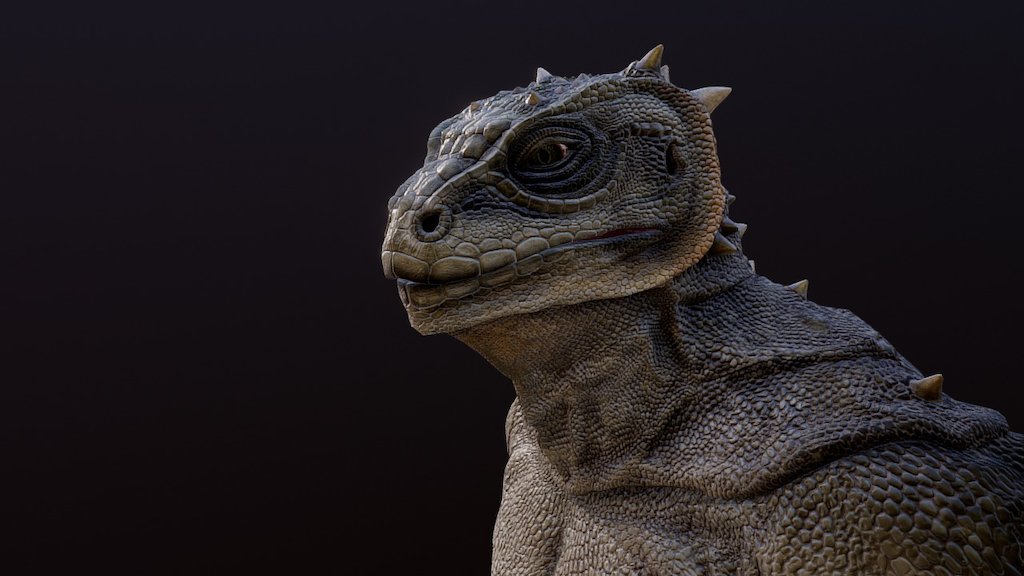 Anak The Lizardman 3d model