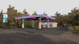 Gas station