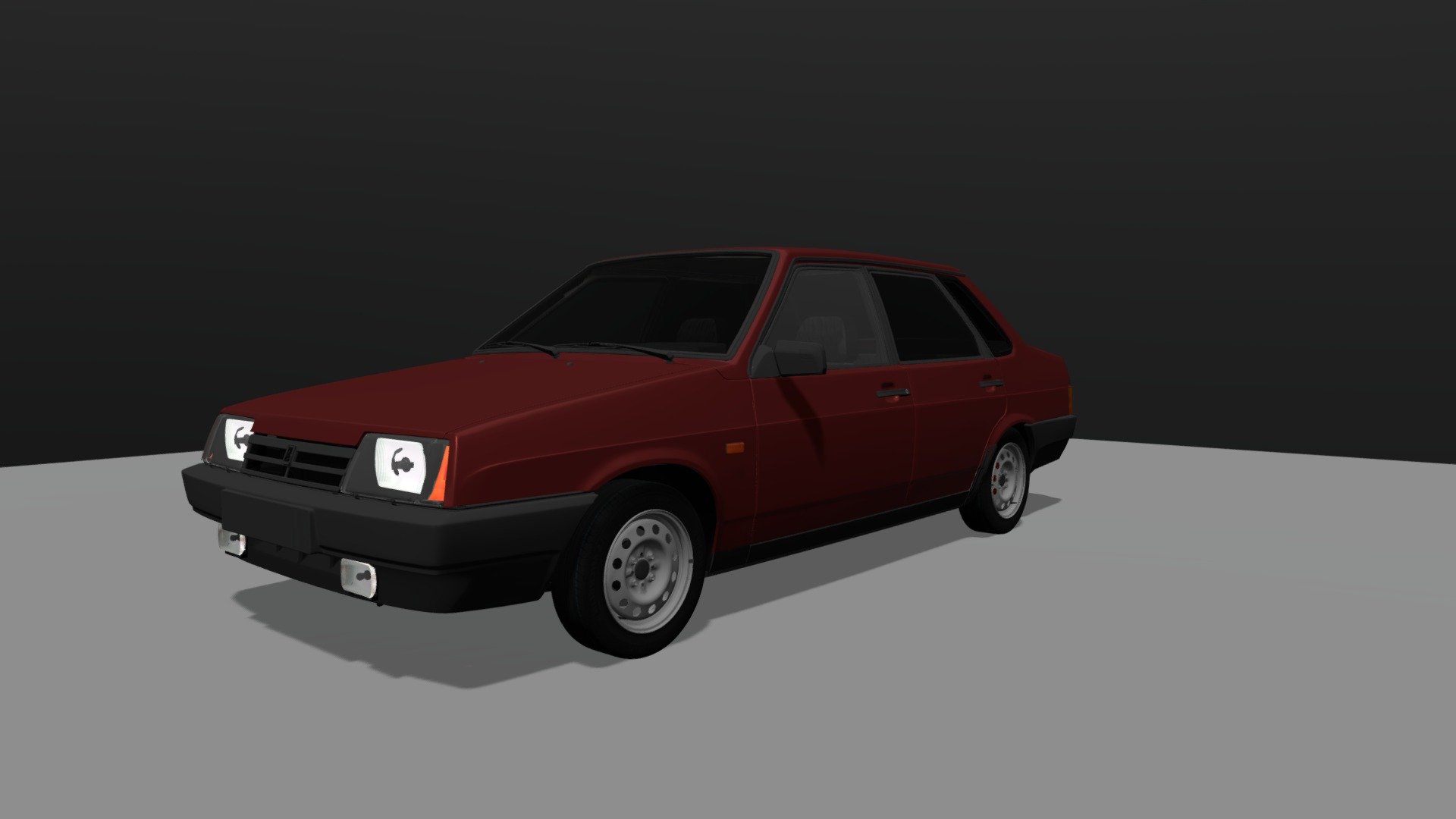 Lada 21099 3d model