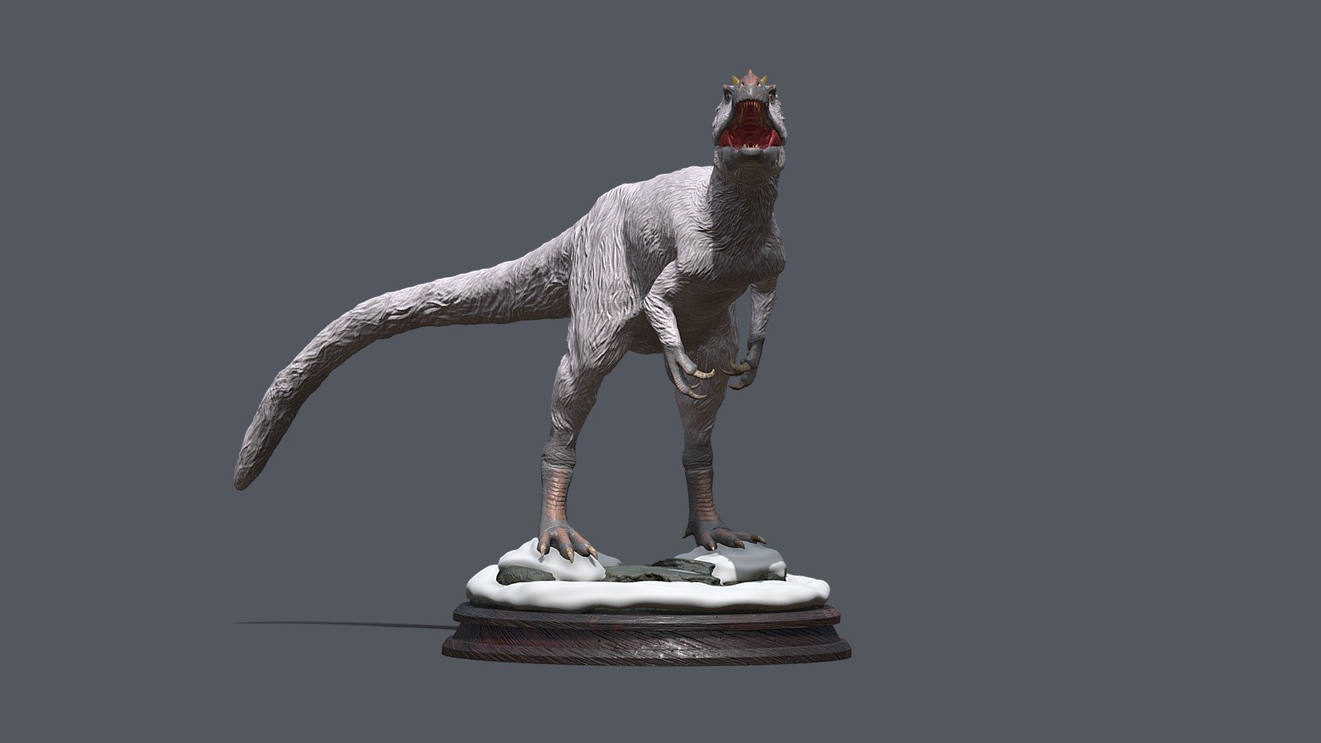 Yutyrannus huali 3d model