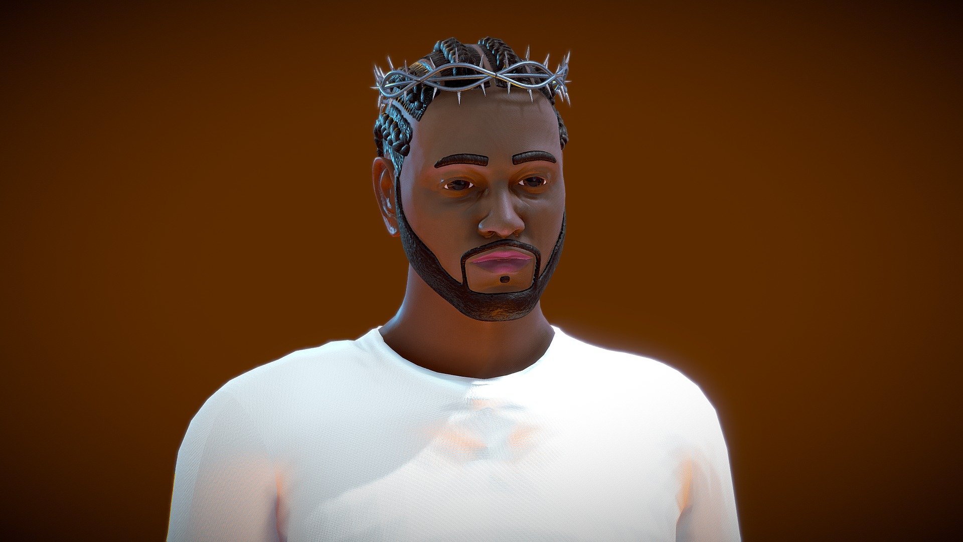 Kendrick Lamar 3d model