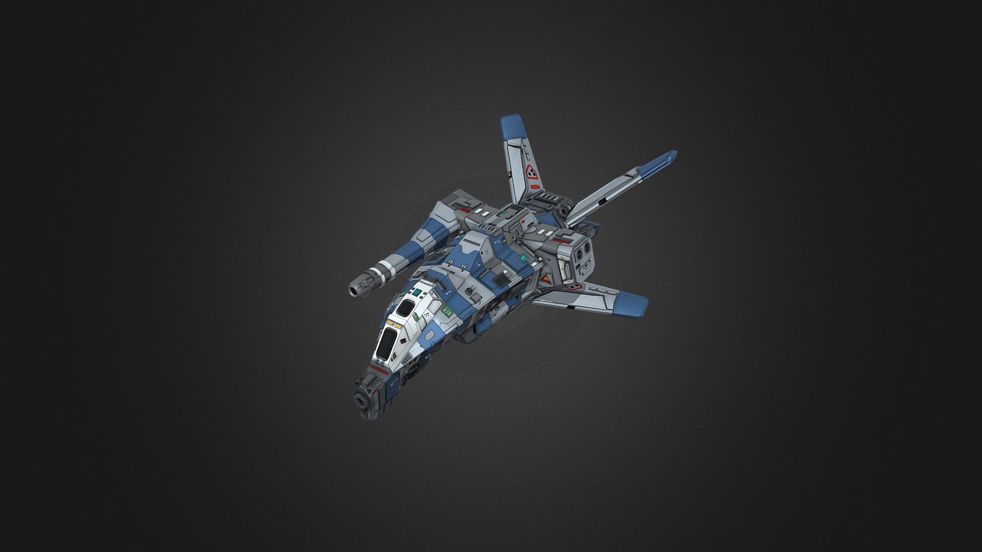 Taiidan Triktor Interceptor 3d model