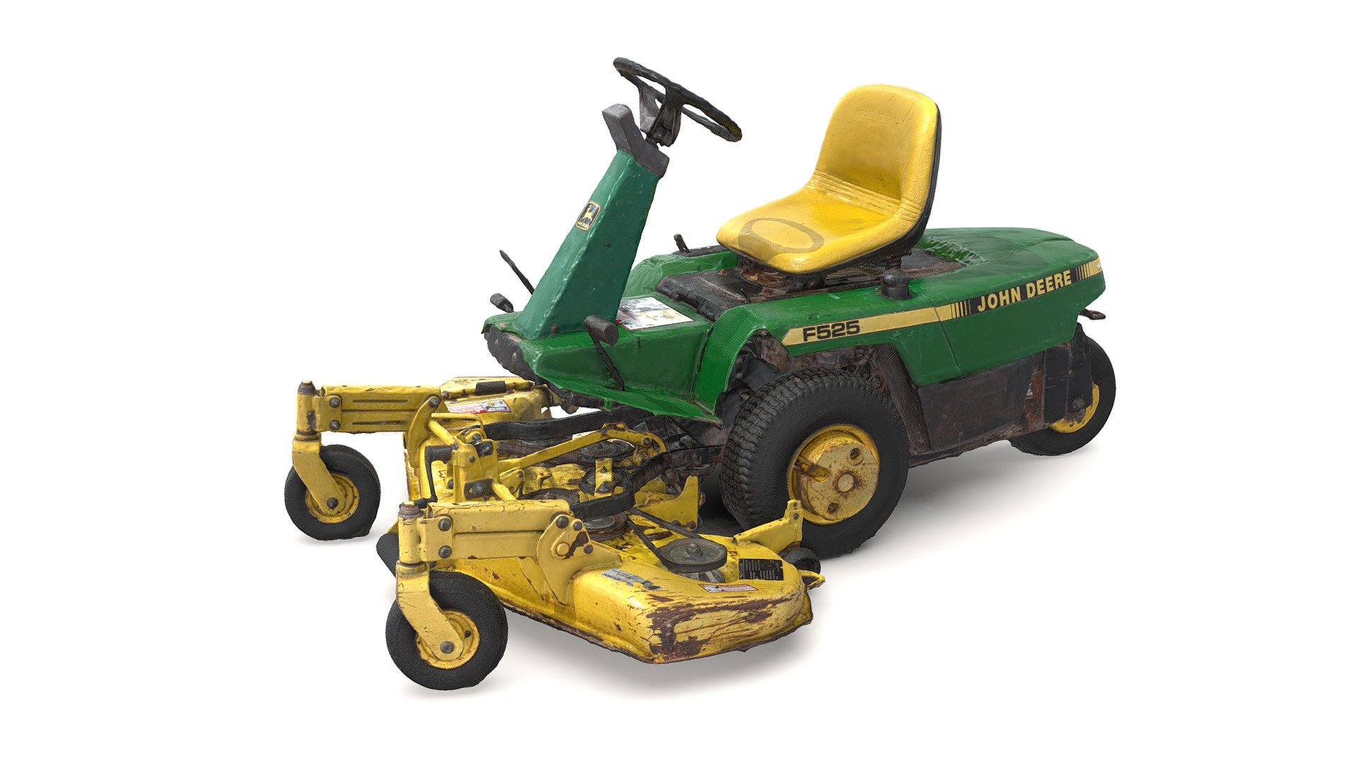 John Deere F525 Photogrammetry 3d model