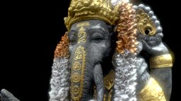 Ganesha Statue Bali v2 photogrammetry