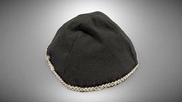 Black kippah from the house of Szymon Kluger