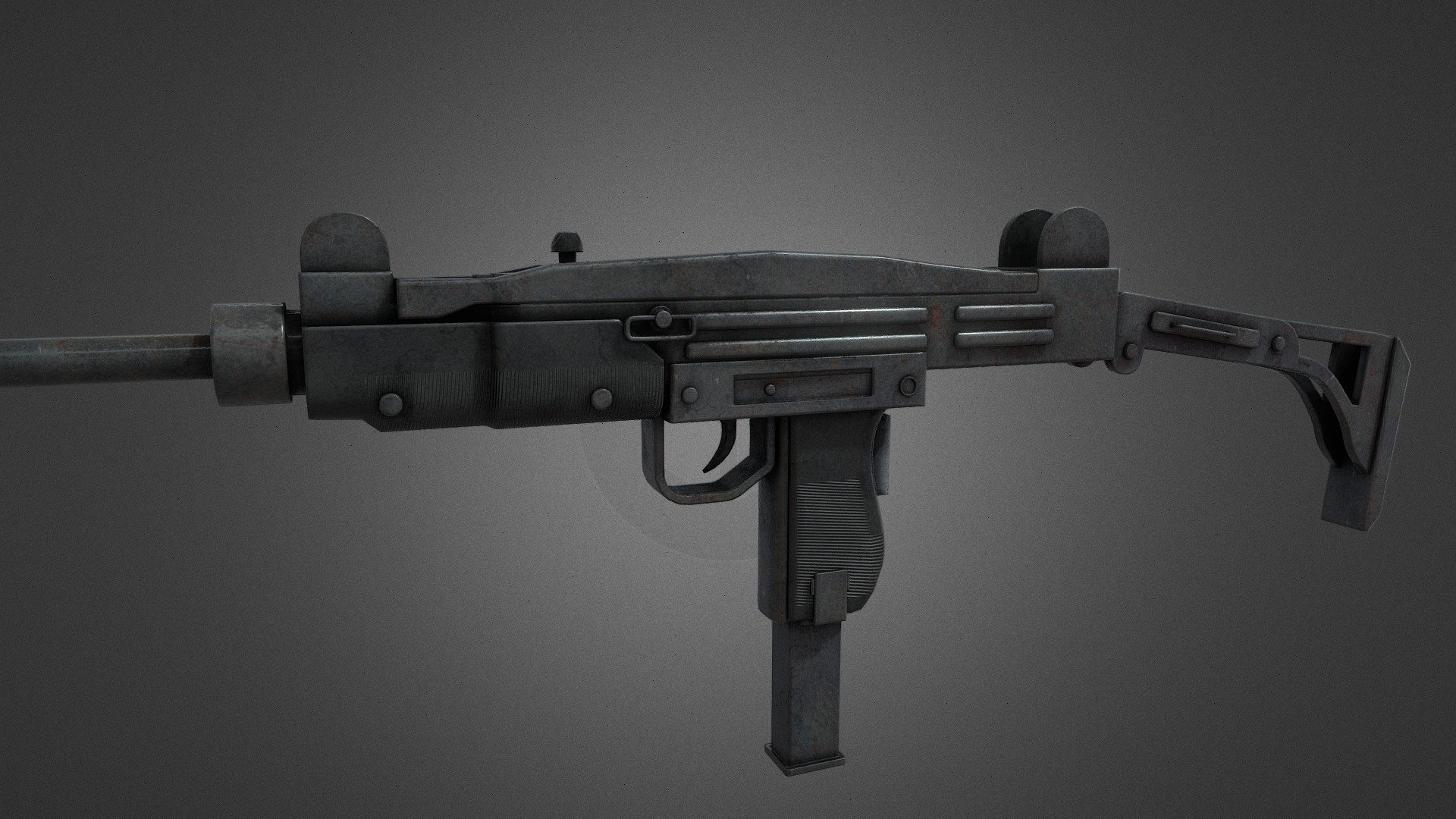 Uzi 3d model