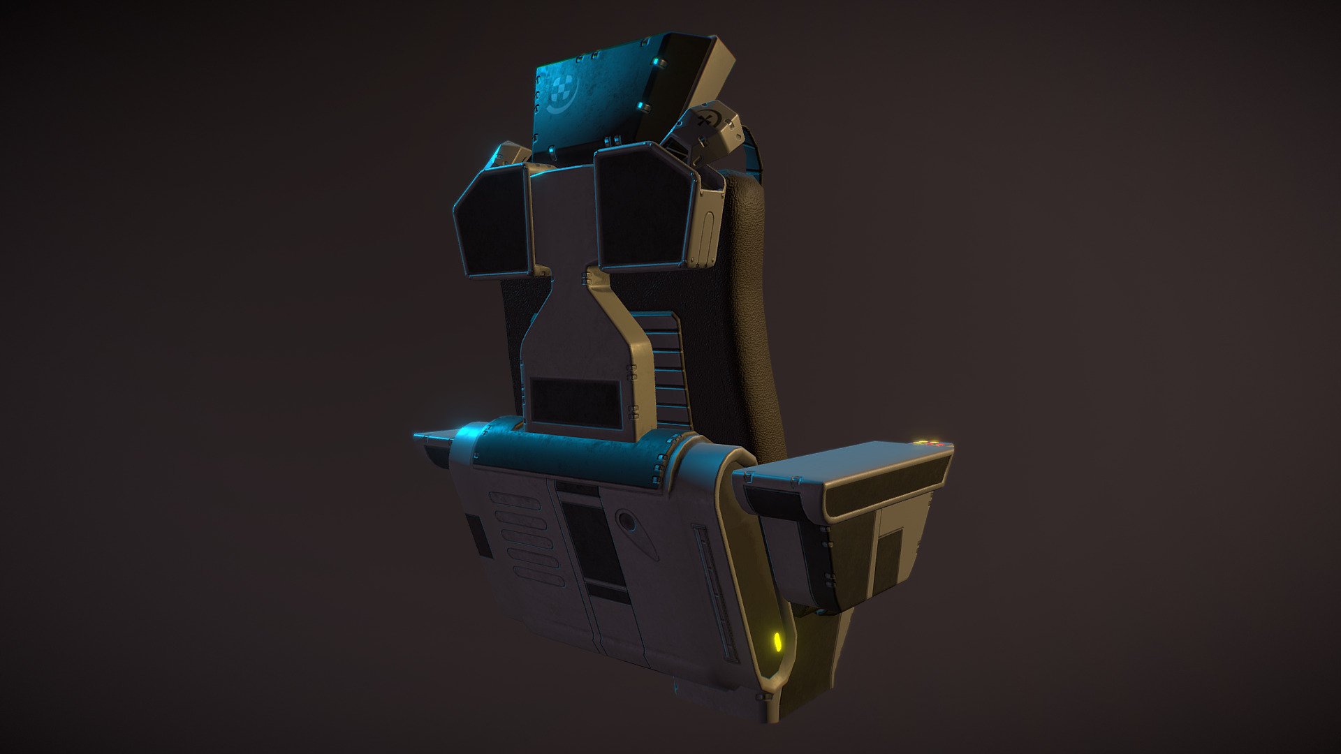 Sci-Fi Chair 3d model