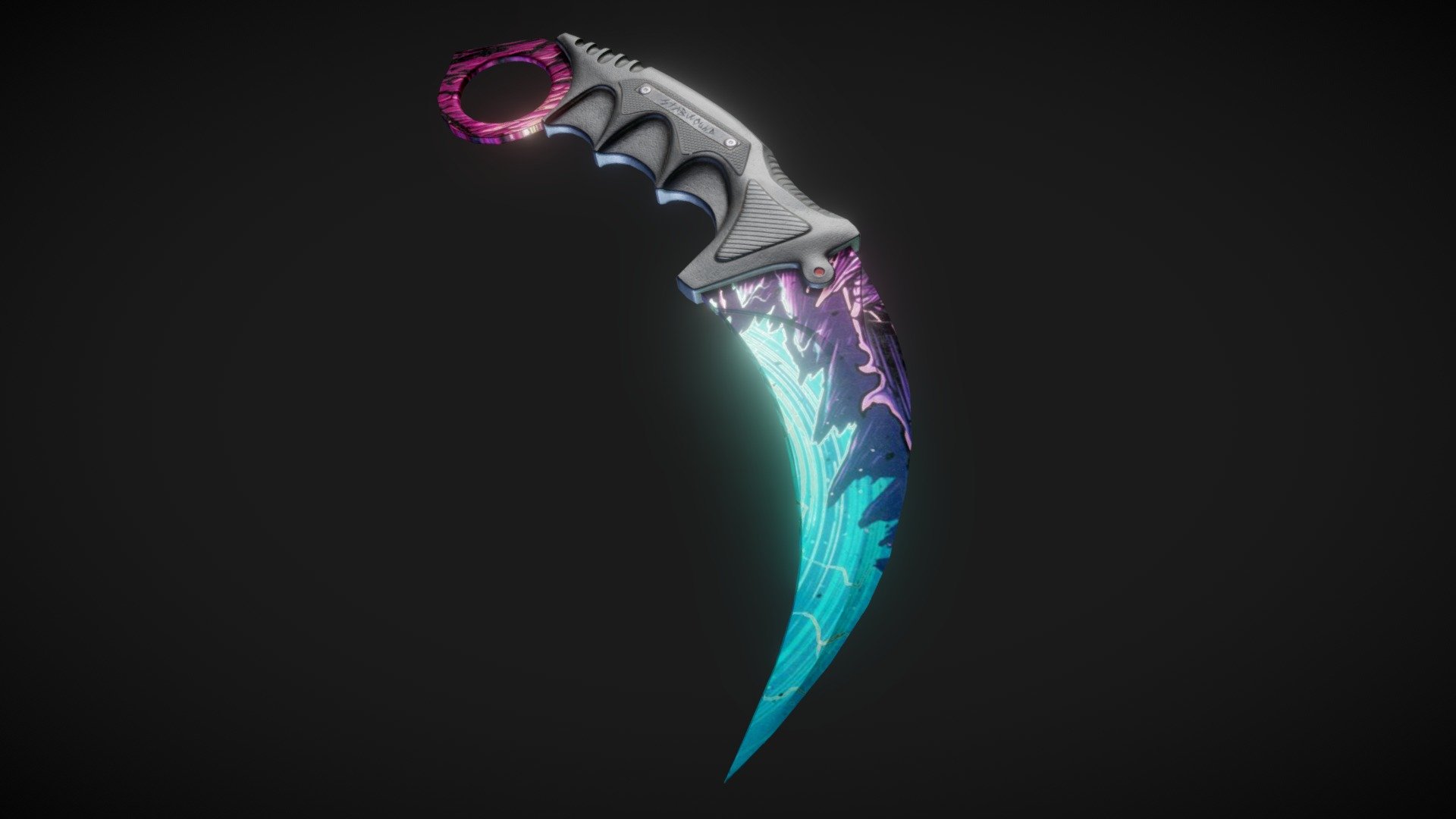 karambit 3d model