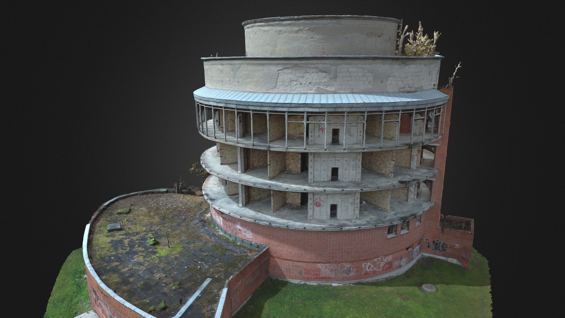 Abandoned Soviet Hospital (hi-res .zip included) 3d model