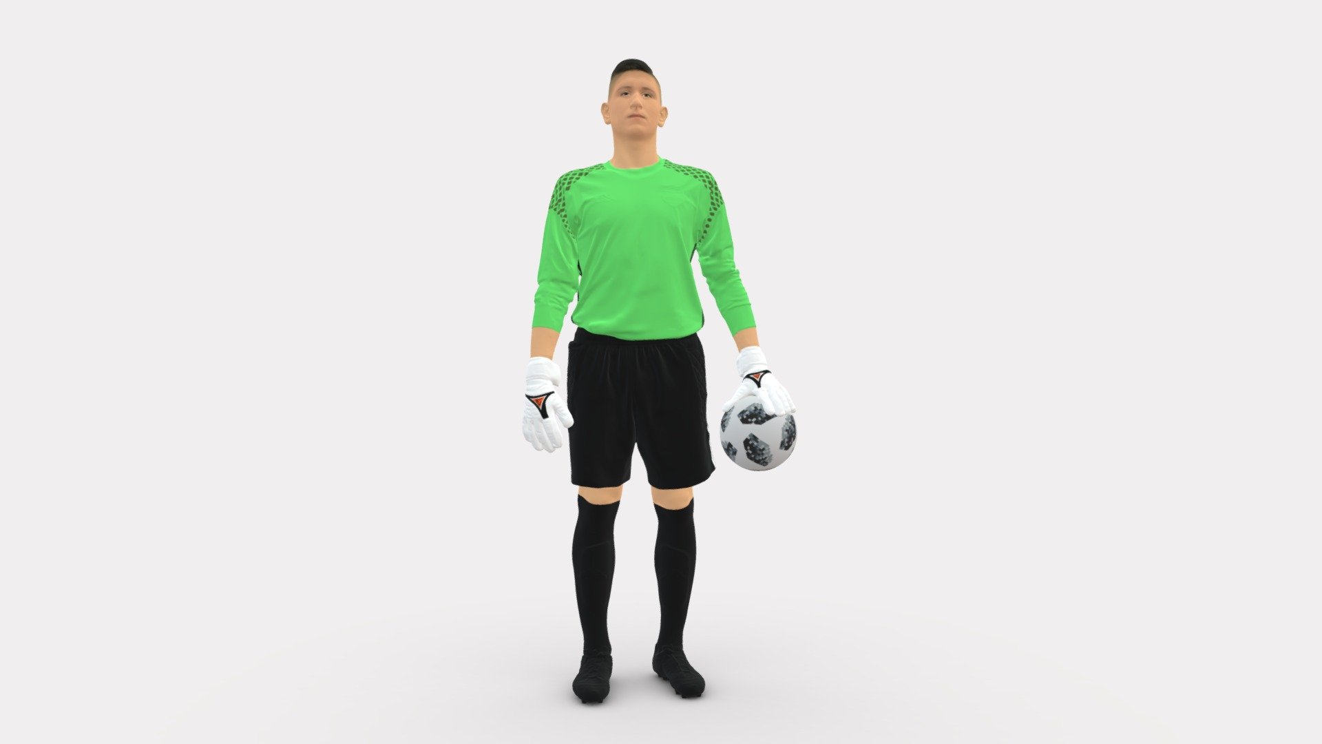 Soccer Player 1114-11 3d model