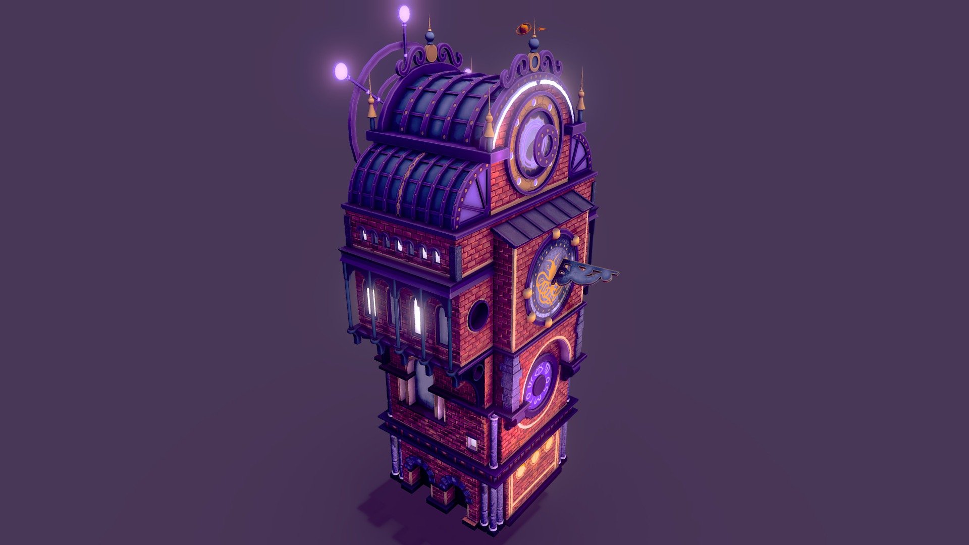 Town Hall 3d model