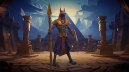 Stylized Anubis