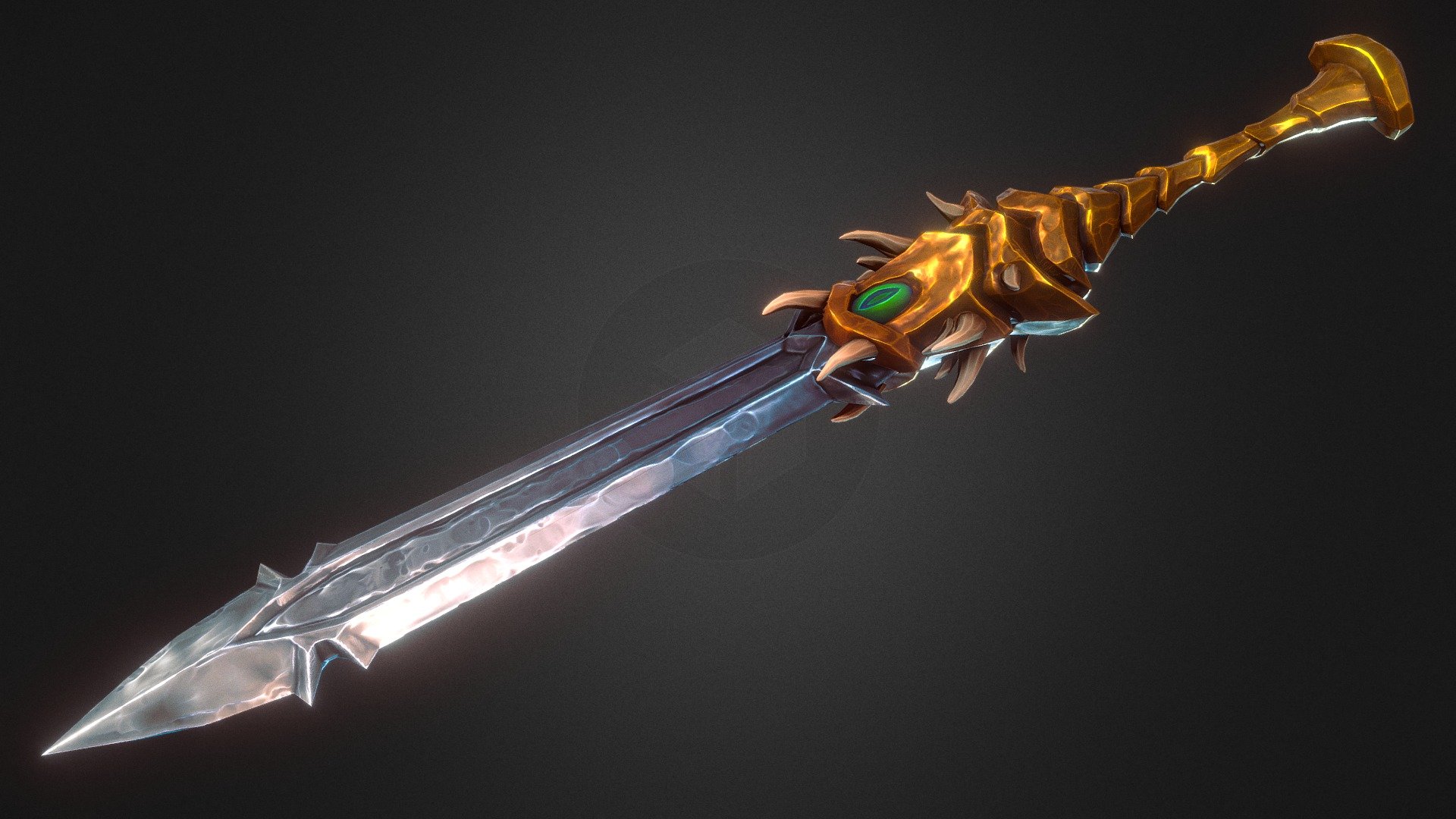 Ogrim Blade 3d model