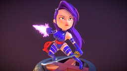 Mini Psylocke