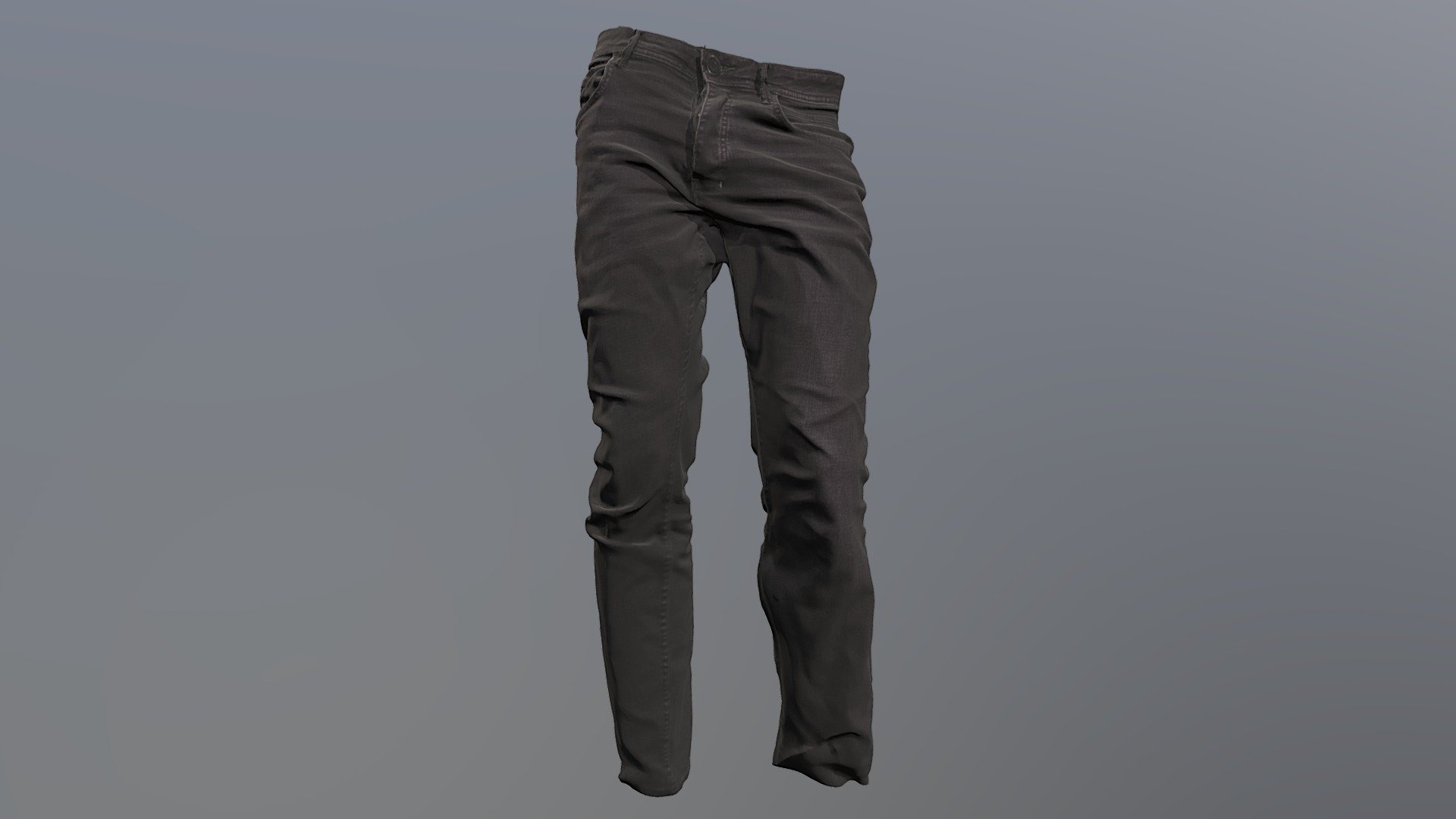 Black Jeans 3d model