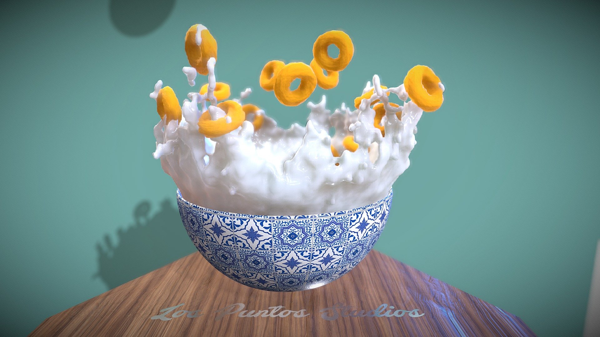 Cereal Loops 3d model