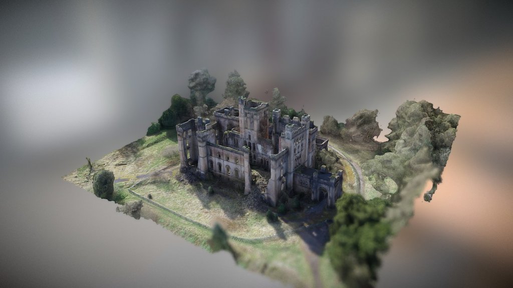 Abandoned Lennox Castle Hospital 3d model