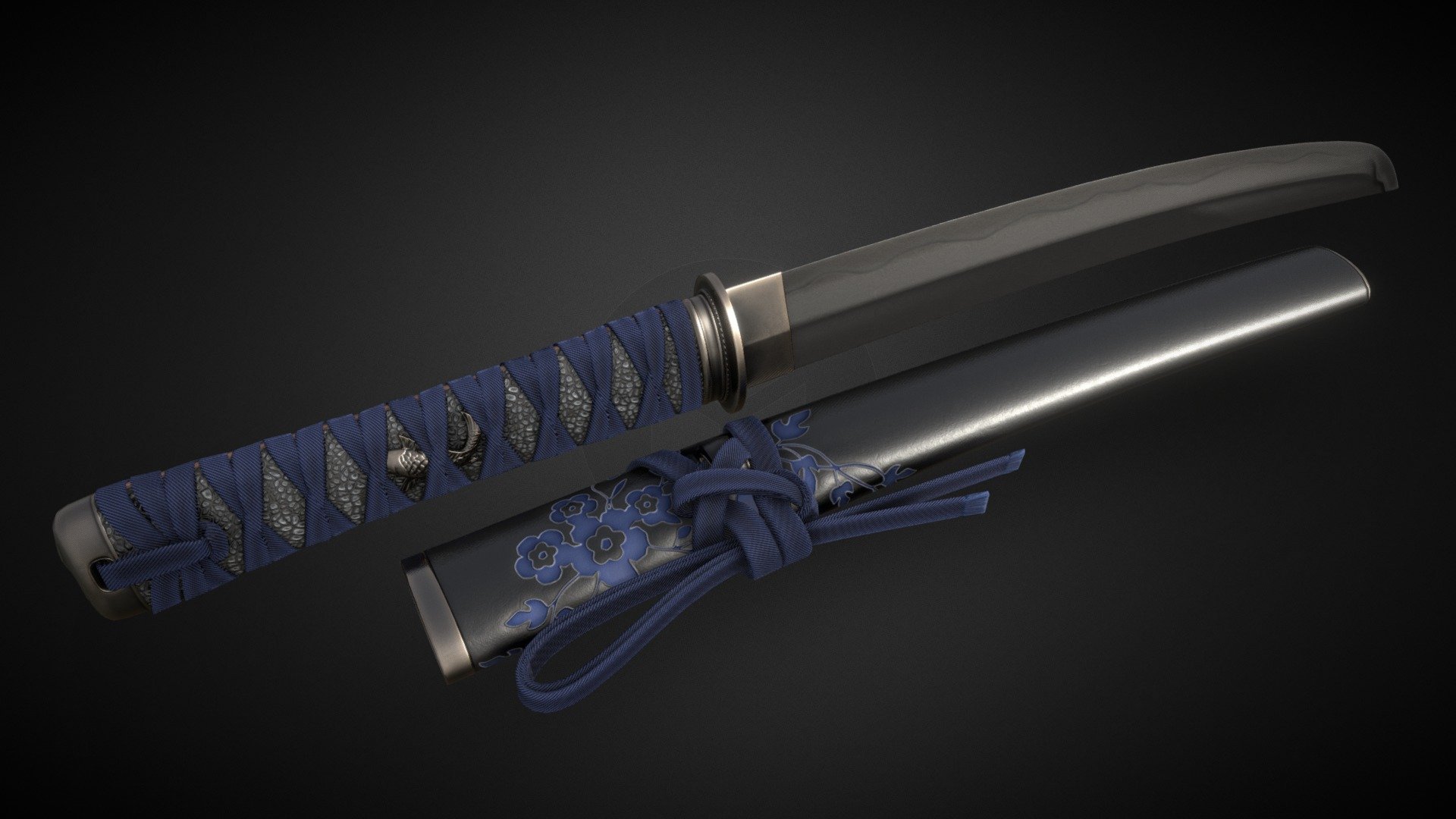 Tanto 3d model