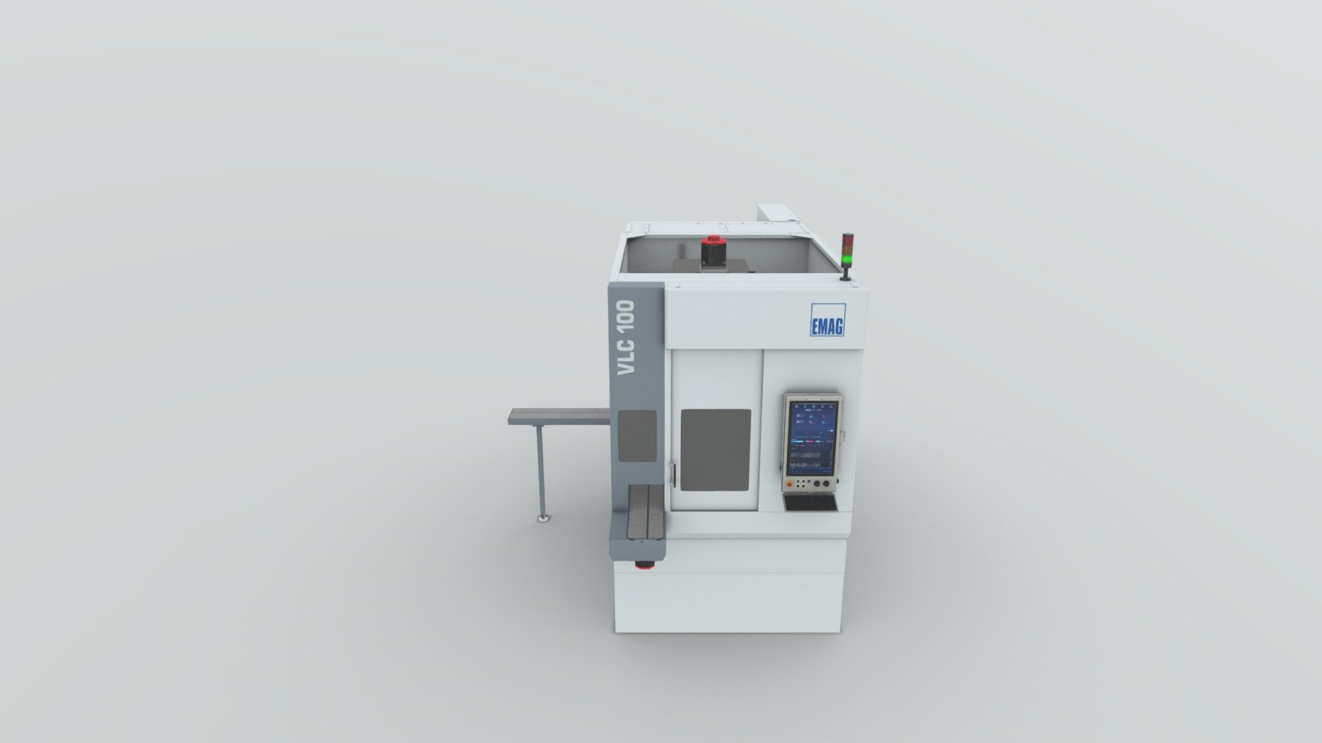 VLC 100 – Flexible CNC Turning Machine 3d model