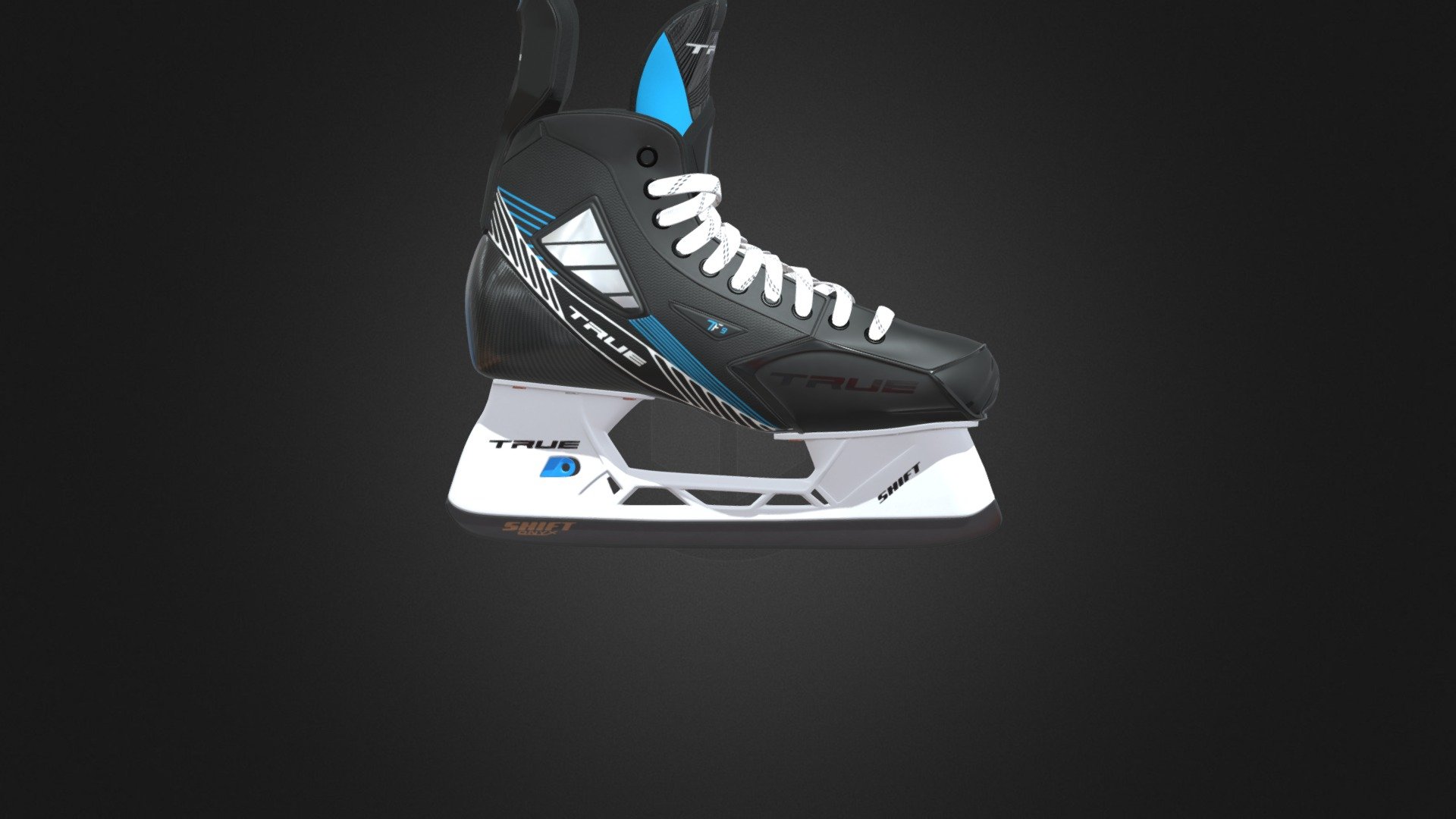 ICE HOCKEY SKATES TRUE TF9 3d model