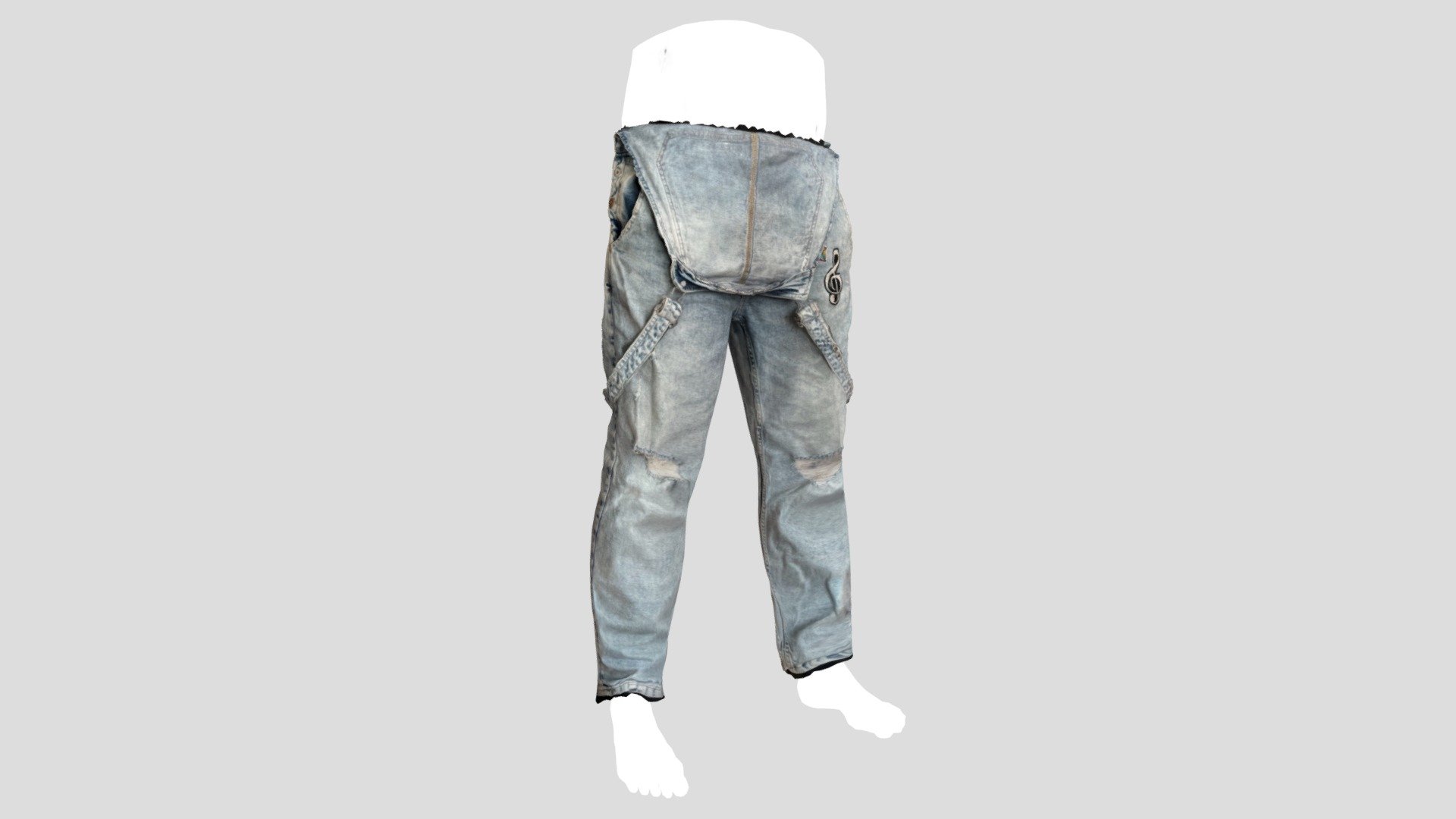 Jeans2 3d model