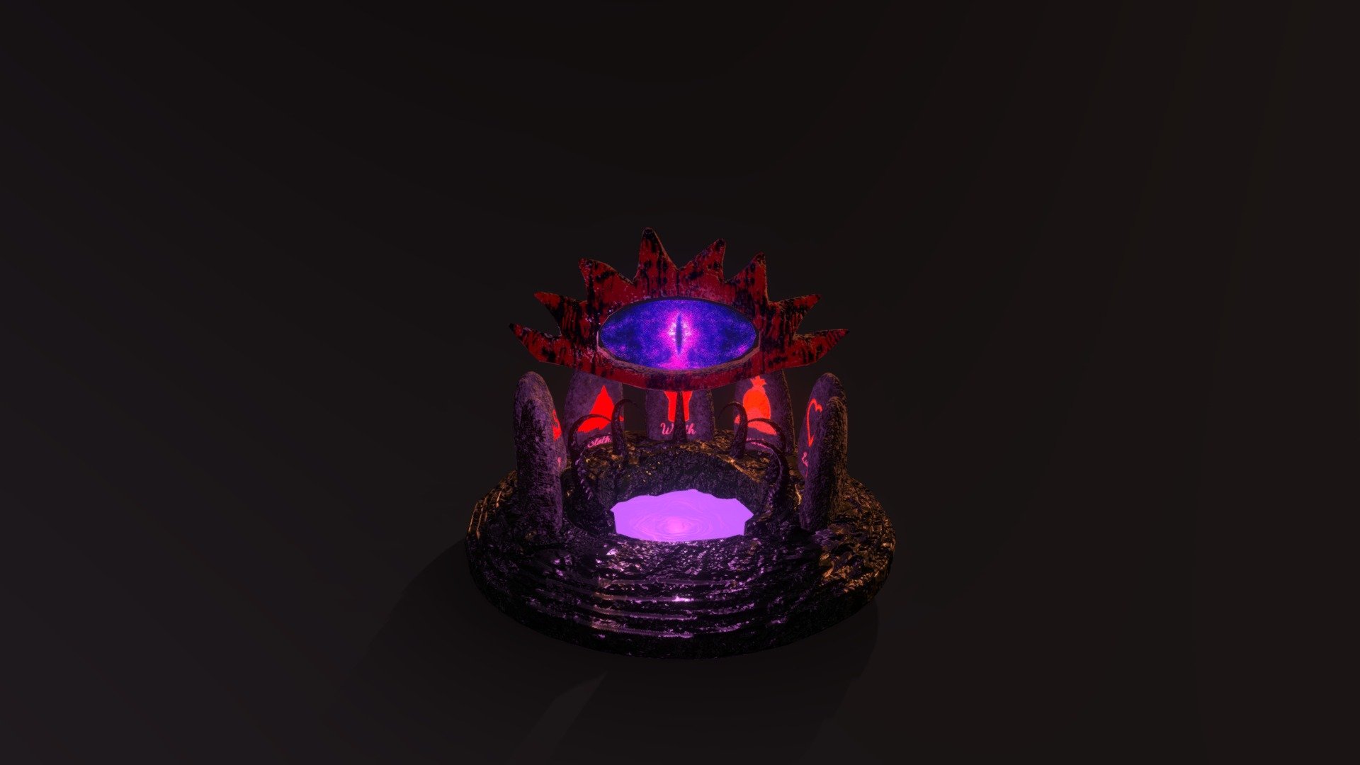 Portal To Hell 3d model