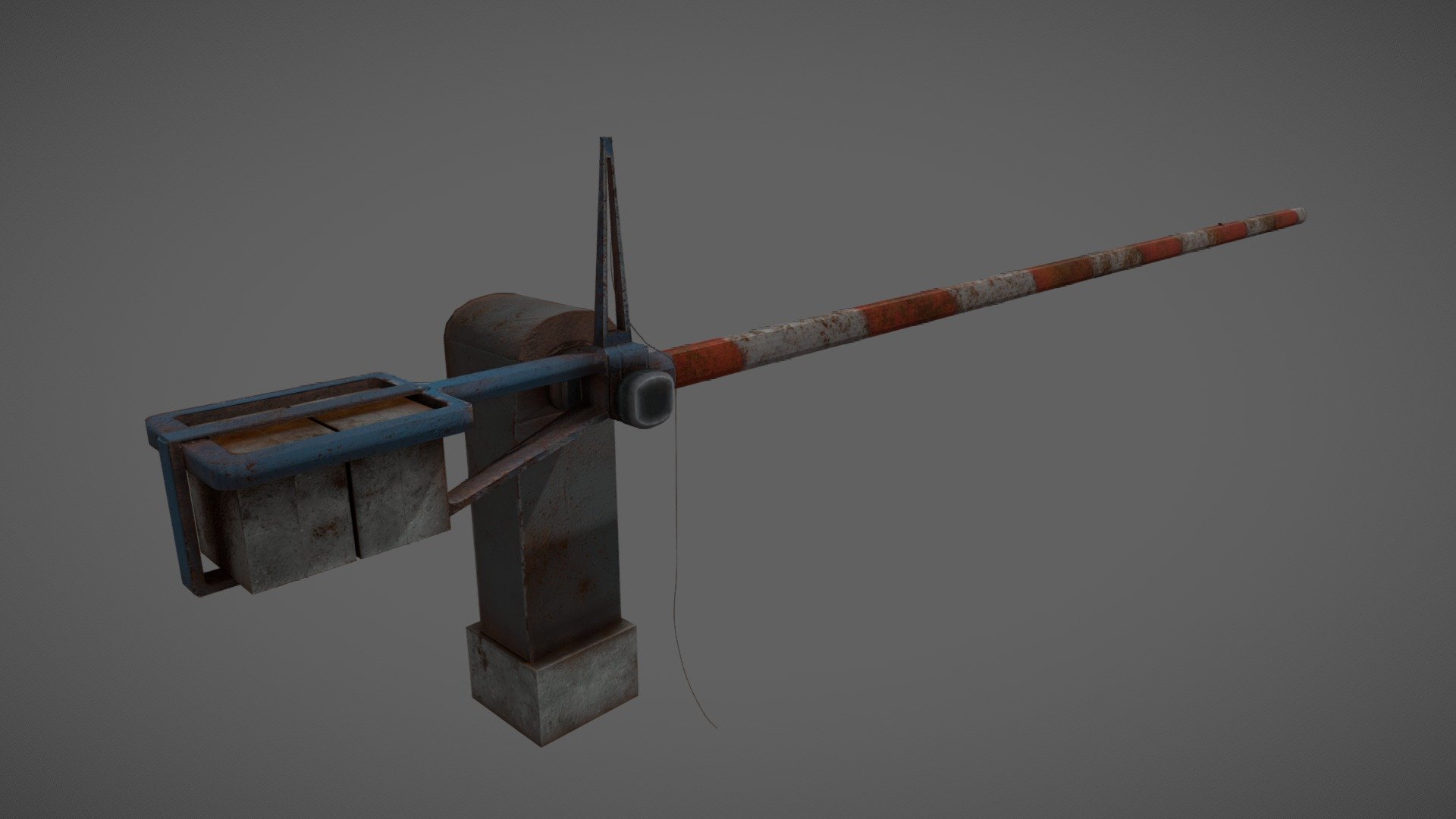 Barrier 3d model