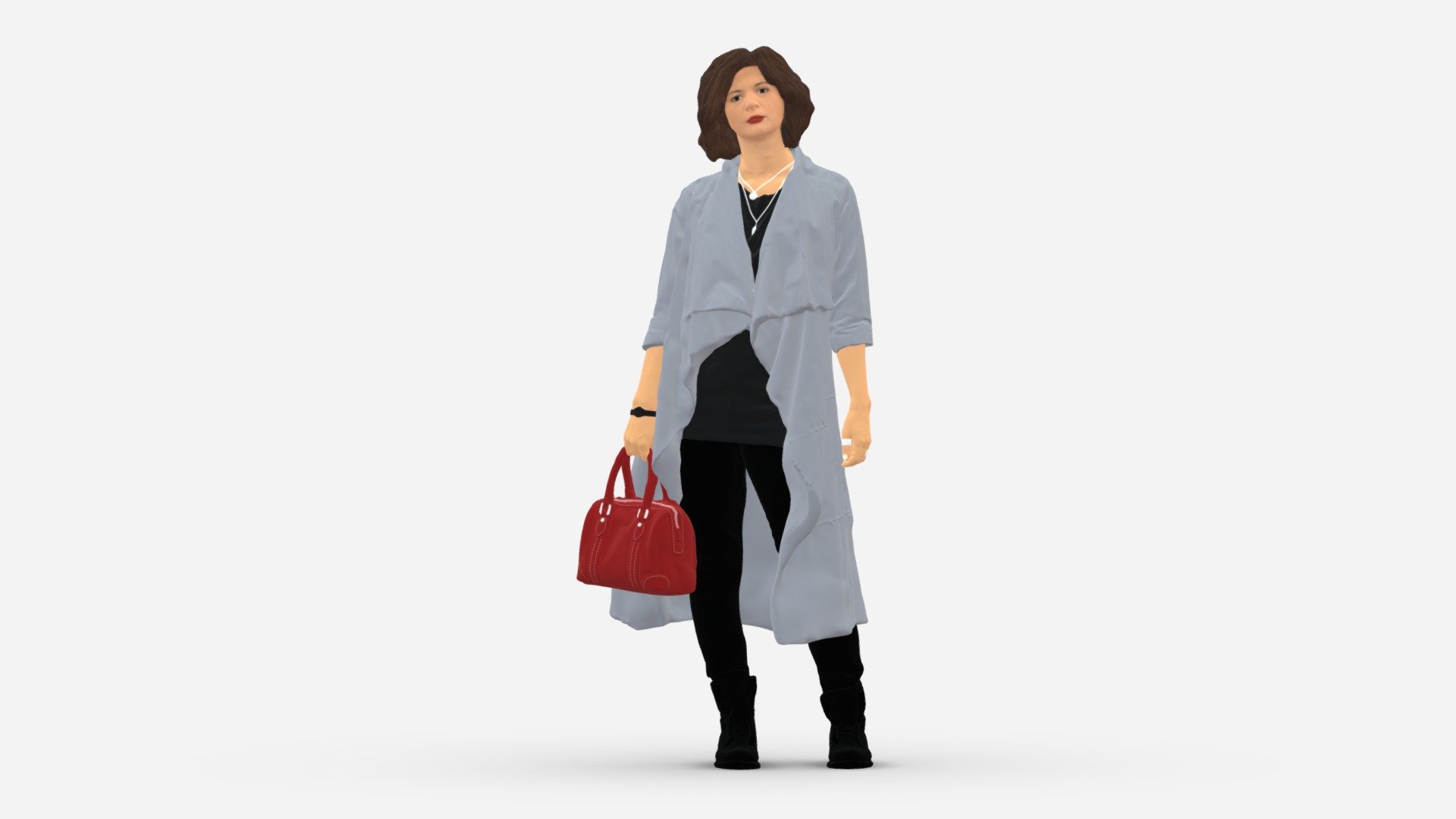 Fashion Woman 1223 3d model