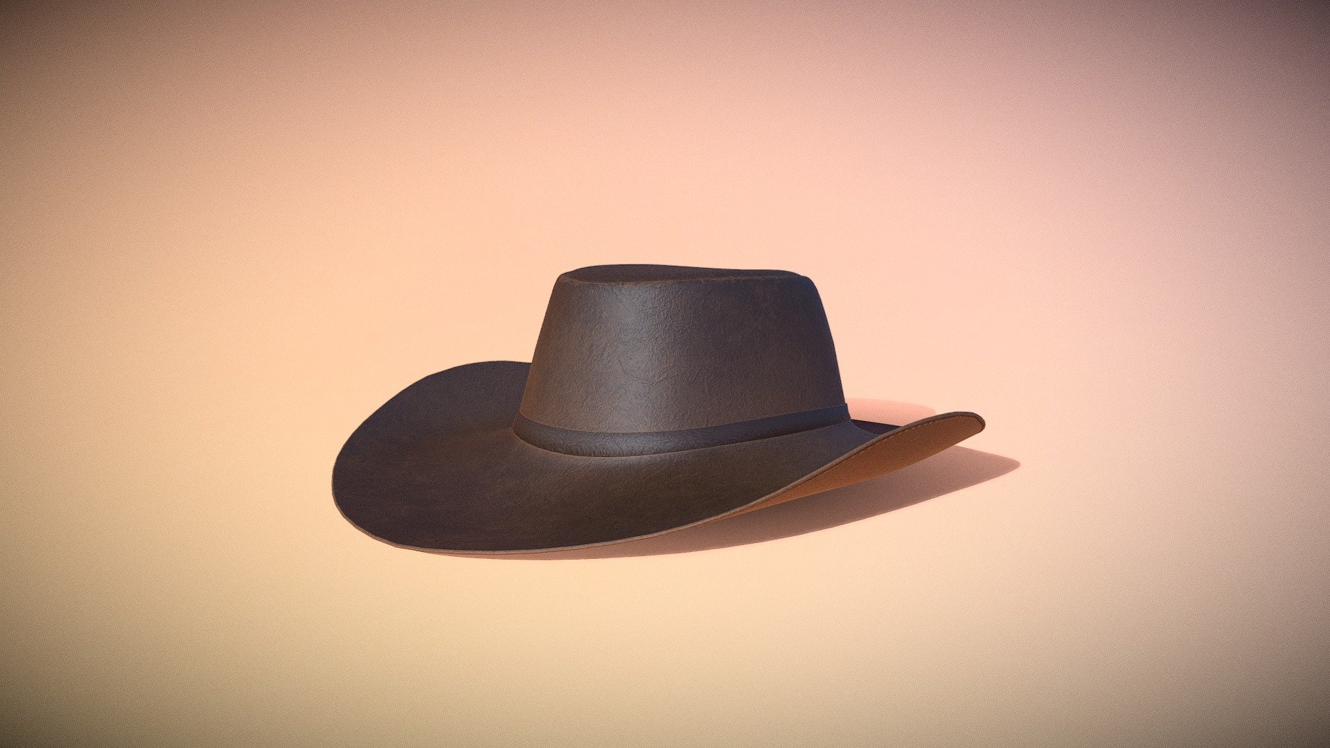 Cowboy hat 3d model