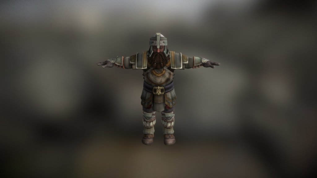 Dwarf 3d model