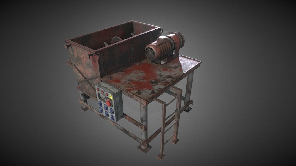 Meat_grinder 3d model