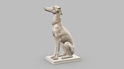 Grey Hound Statue