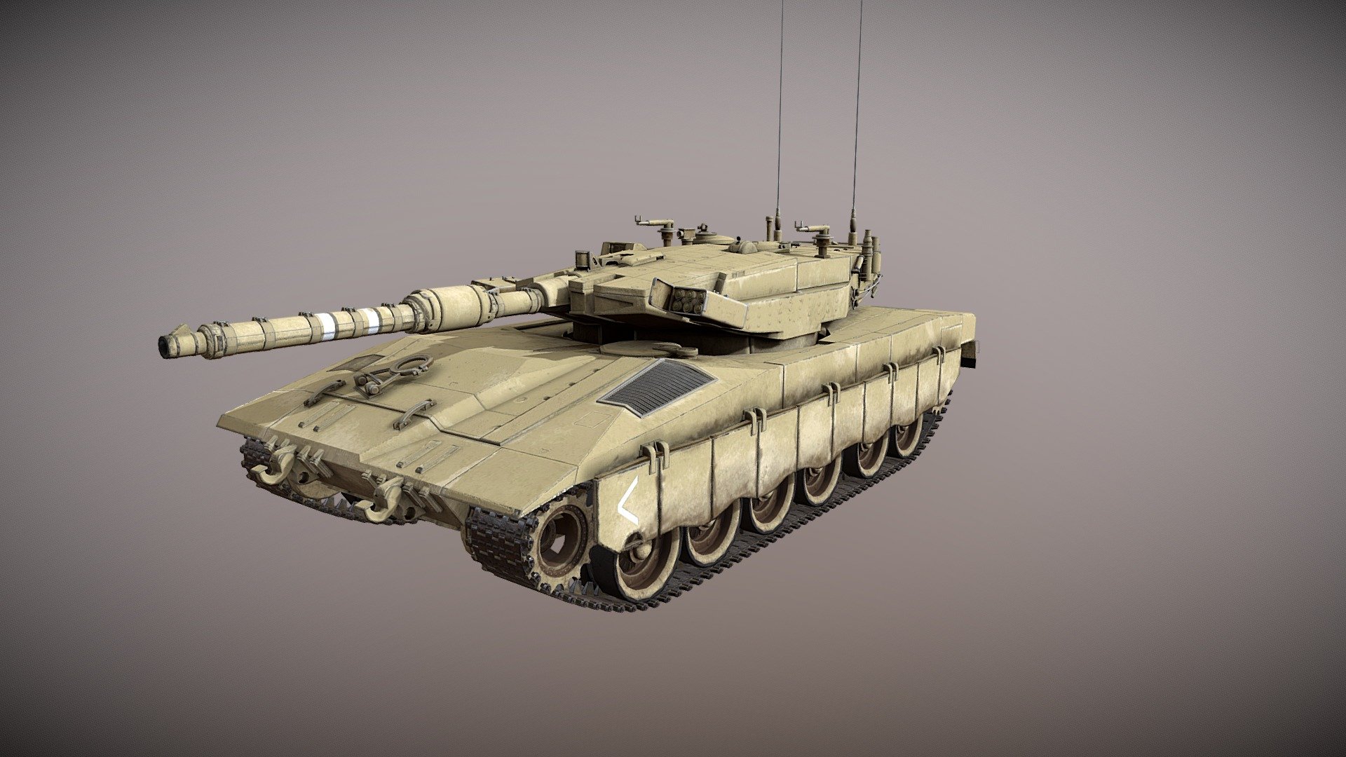 MerkavaMK3 3d model