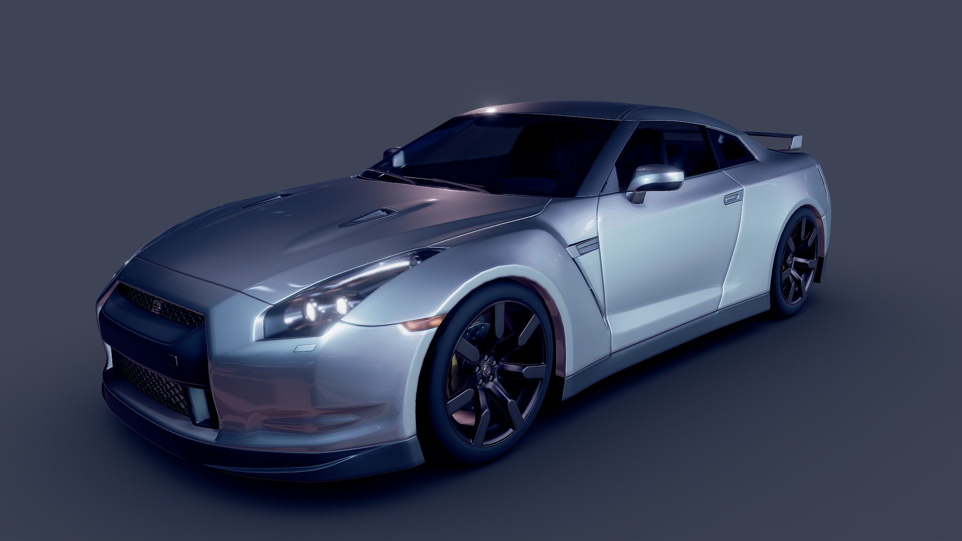 Nissan GT-R wip 3d model