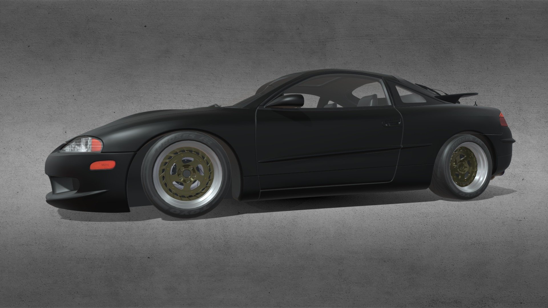 1998 Eagle Talon TSI AWD 3d model