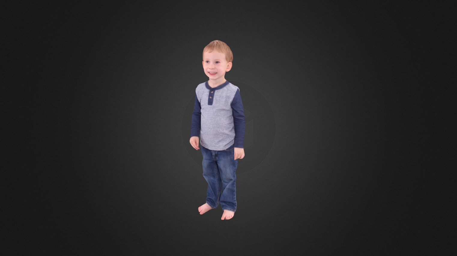 Boy 3d model