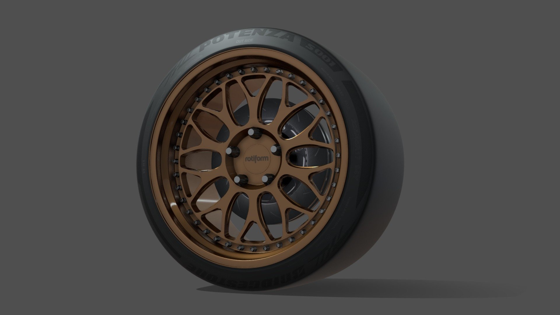 Rotiform DAB 3d model