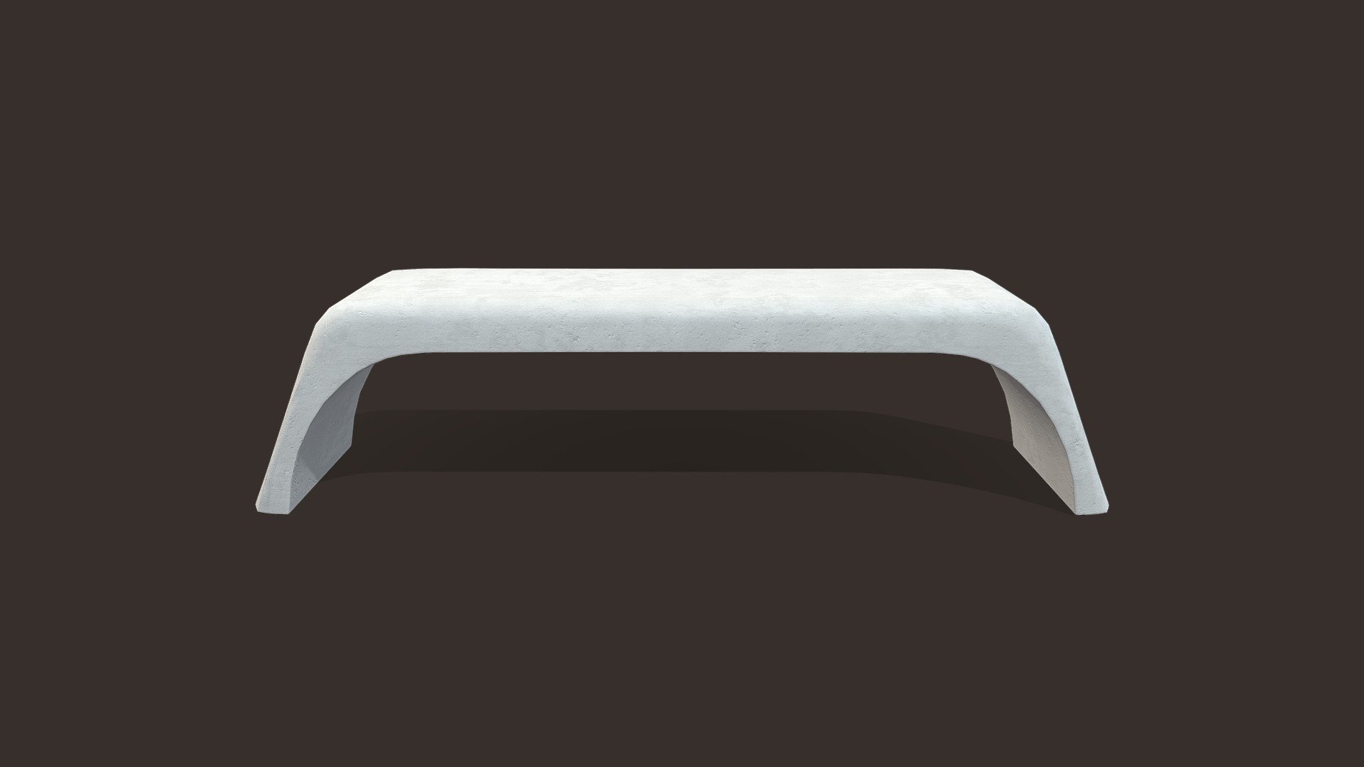 Park Bench 3d model