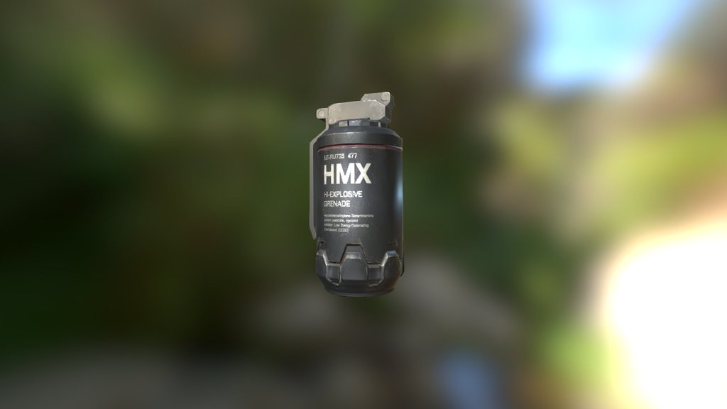 Hi-Explosive 3d model