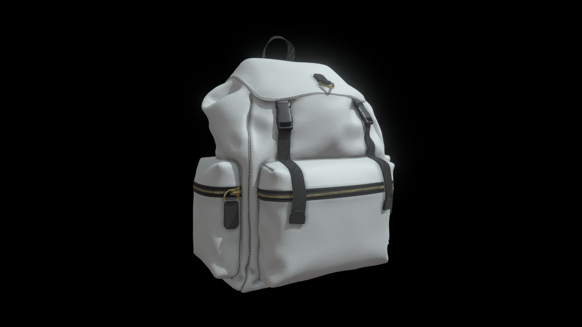 Large Backpack 3d model