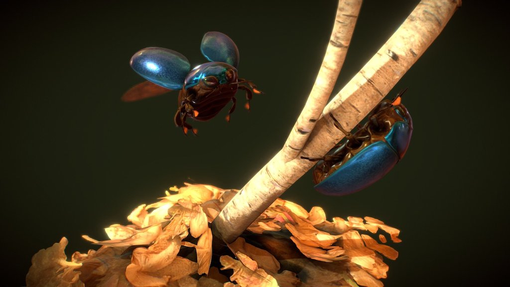 Scarabs 3d model