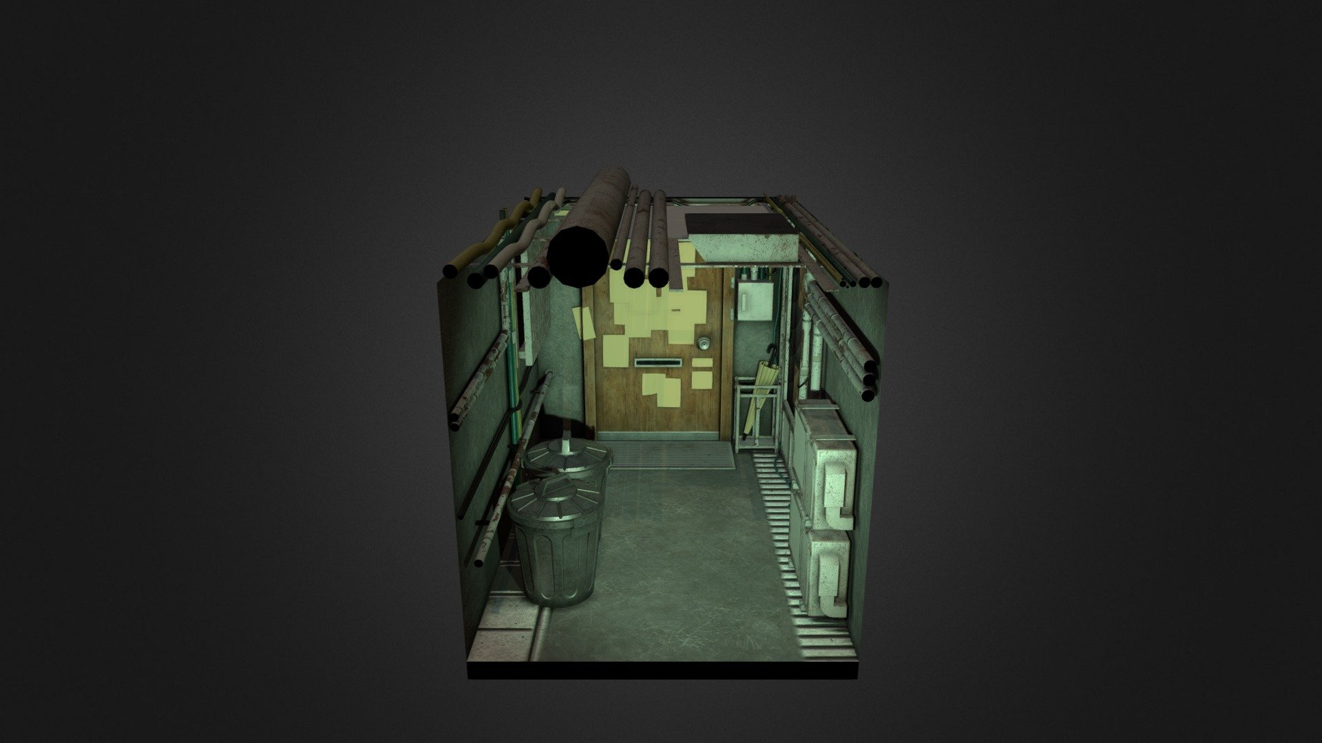 Chainsaw Man Door to memories 3d model