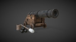 Pirate cannon