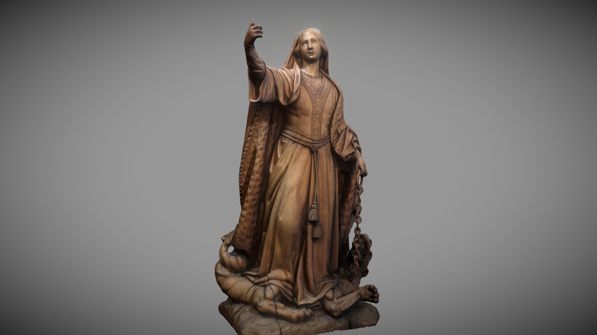 Saint Mary of Antioch 3d model