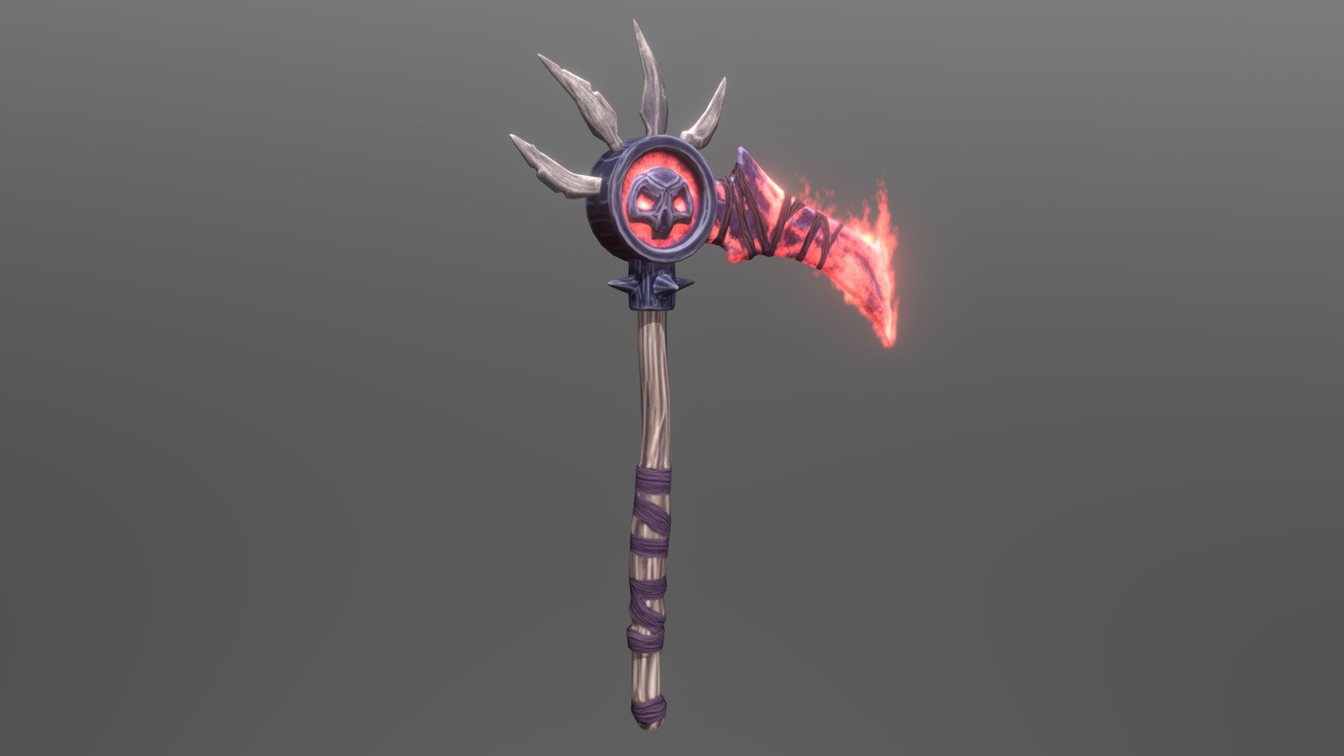 Bloodreaver Scythe 3d model