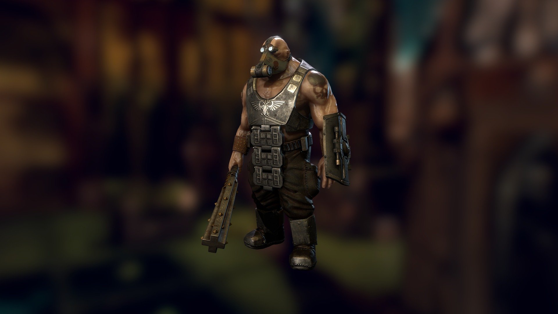 Bullgryn 3d model