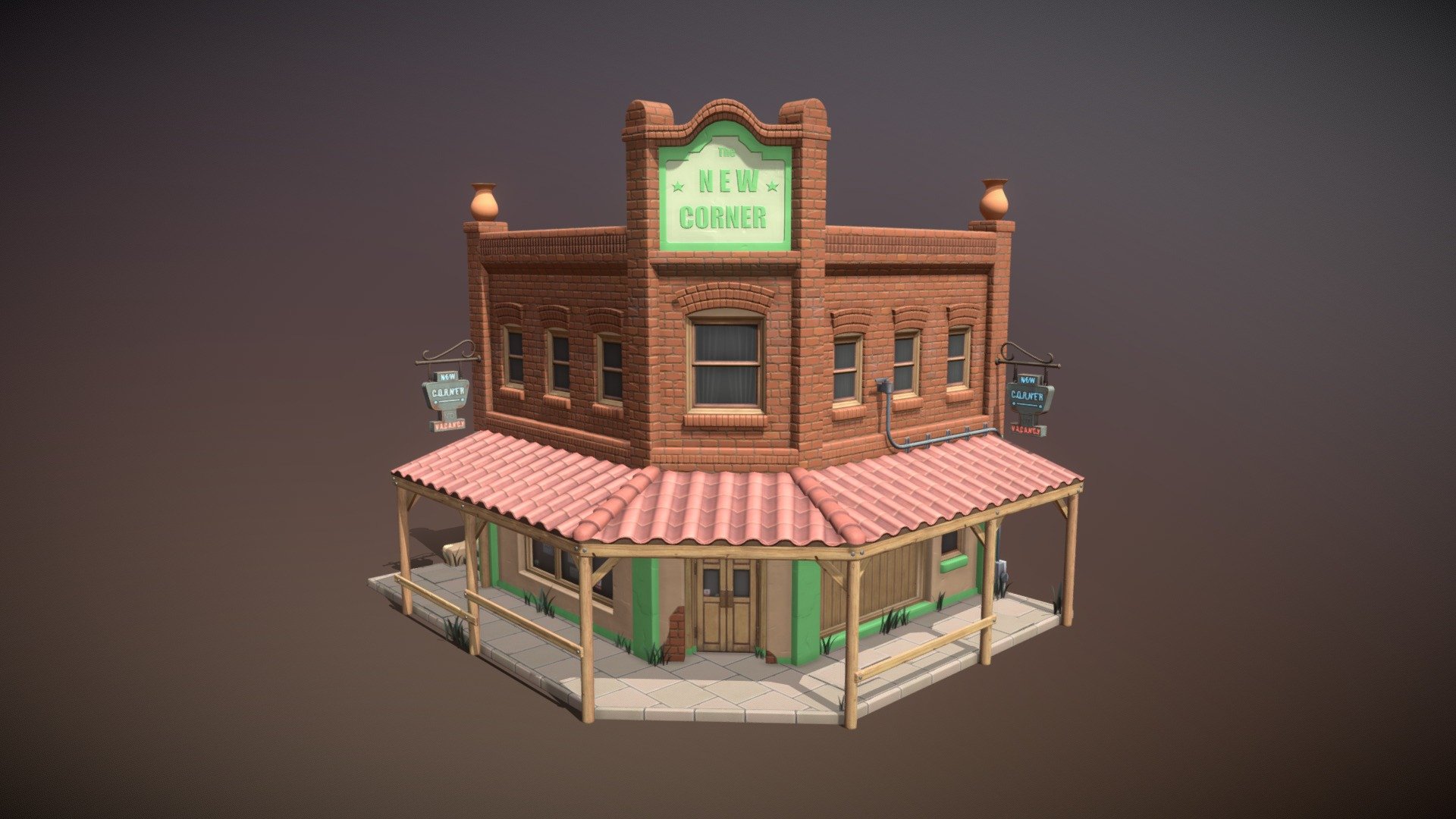 Hotel 3d model