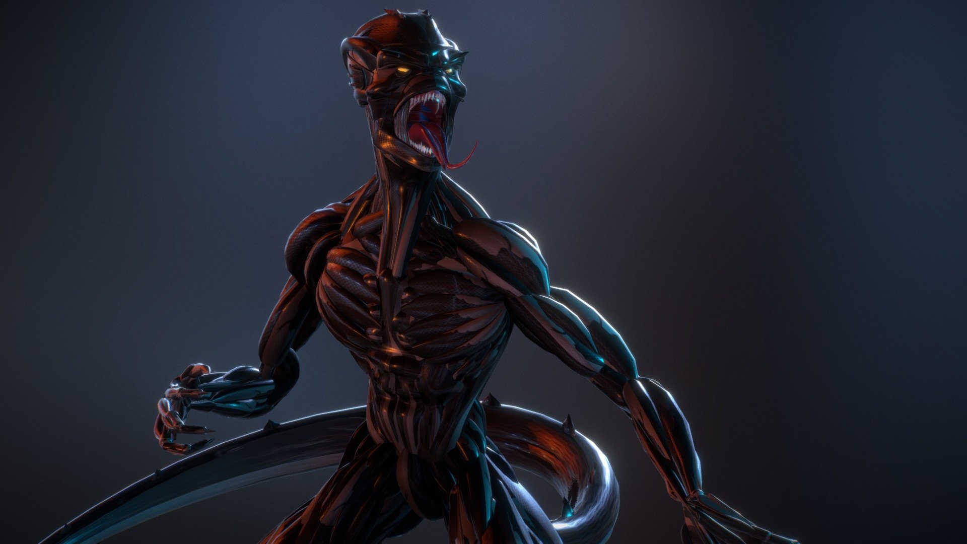 Alien 3d model