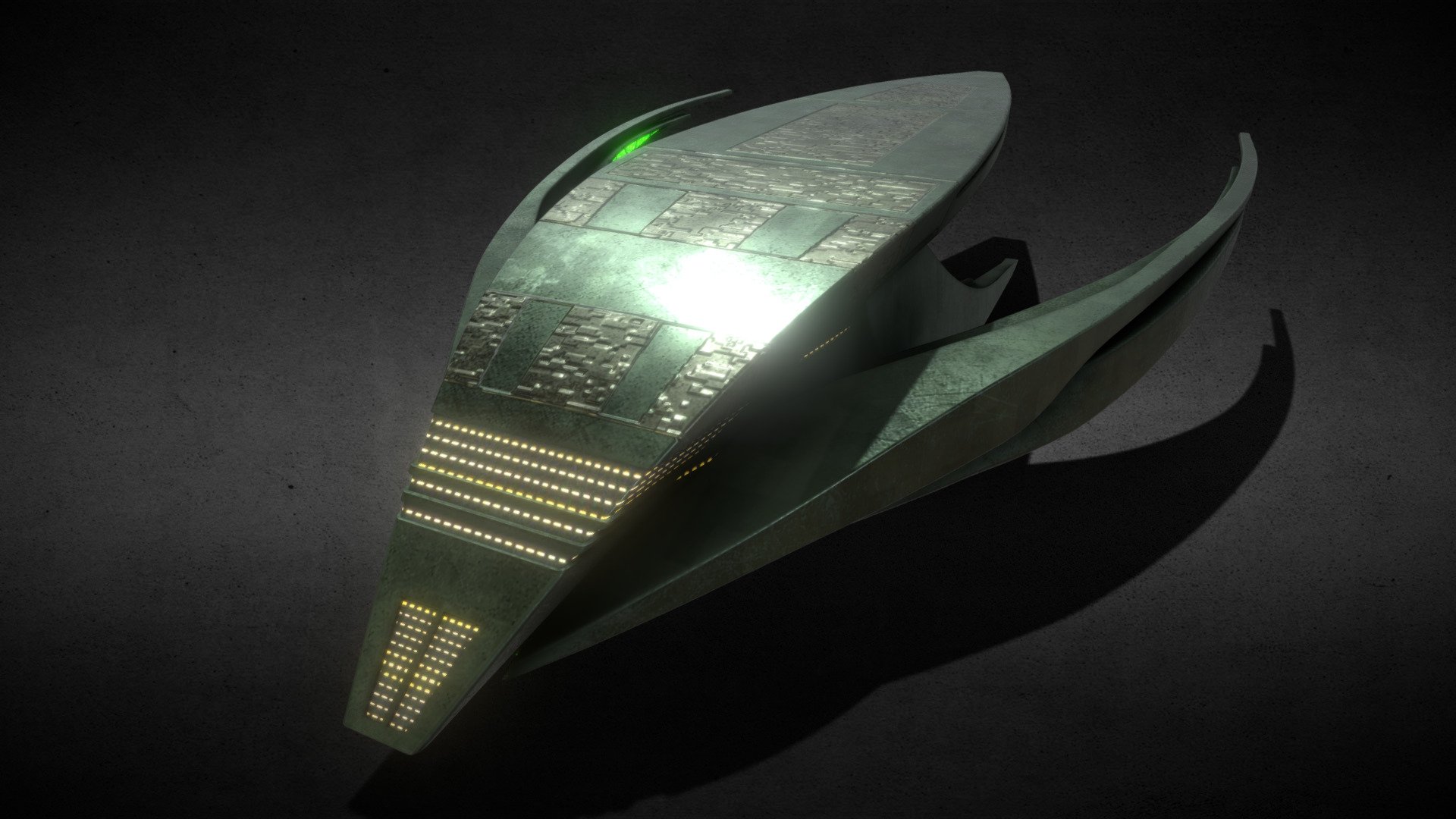 The Orville: Krill Warship 3d model